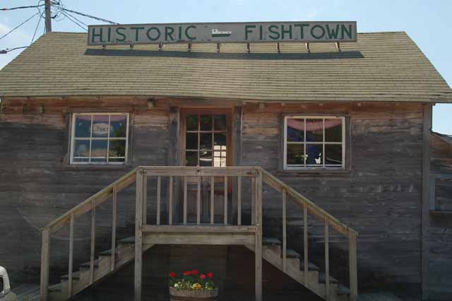 Historic Fishtown in Leeland on the Leelanau Peninsula